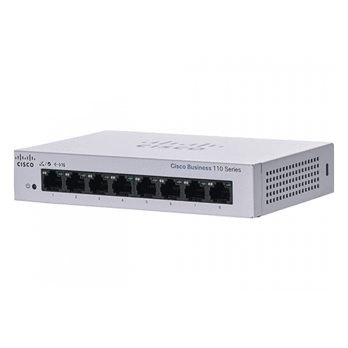 8-port GE Unmanaged Switch CISCO CBS110-8T-D-EU